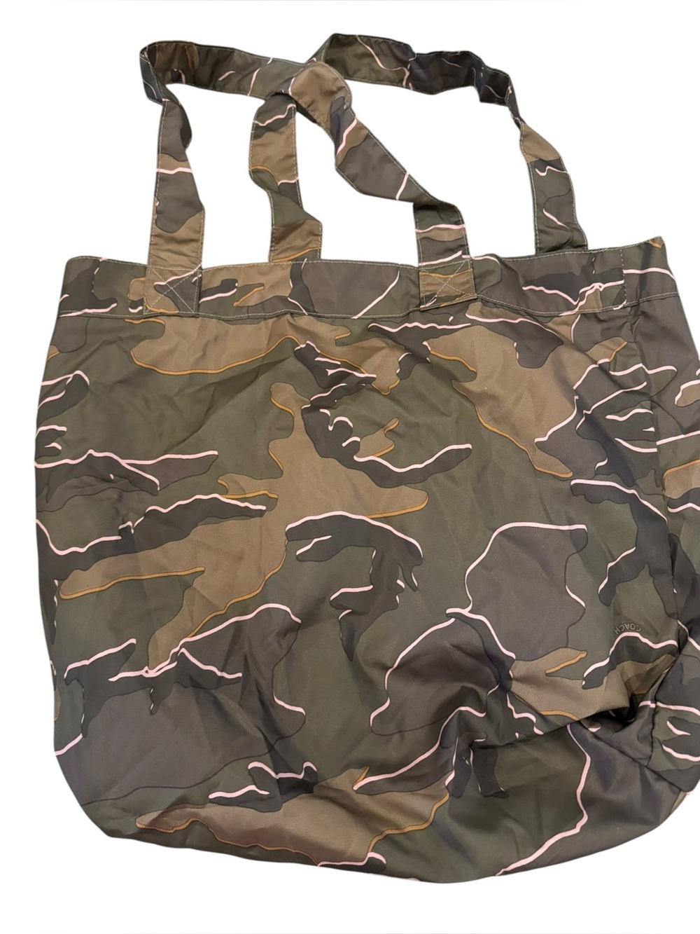 Coach Packable Tote with Wild Camo Print - NWOT - No Signs of Wear - Picture 6 of 8